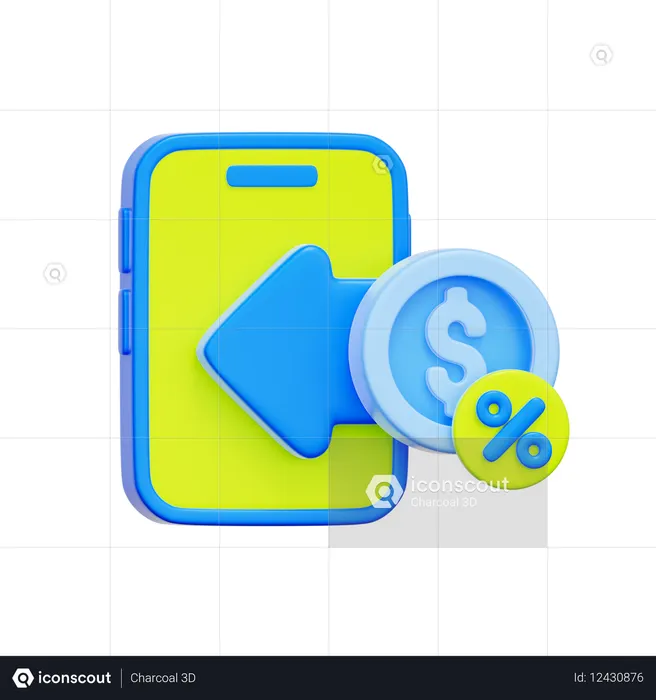 대출 상환  3D Icon