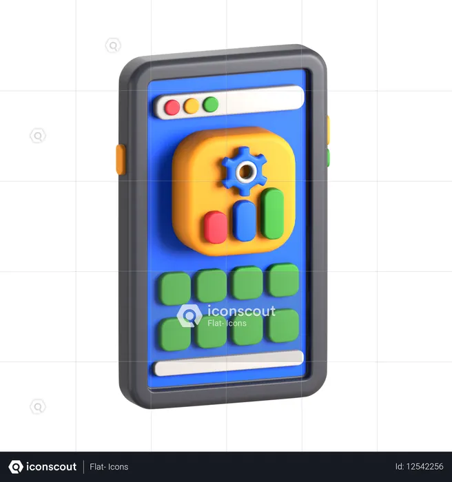 生産性アプリ  3D Icon