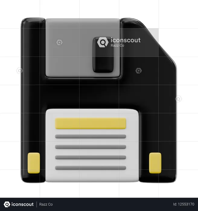 ディスクを保存  3D Icon