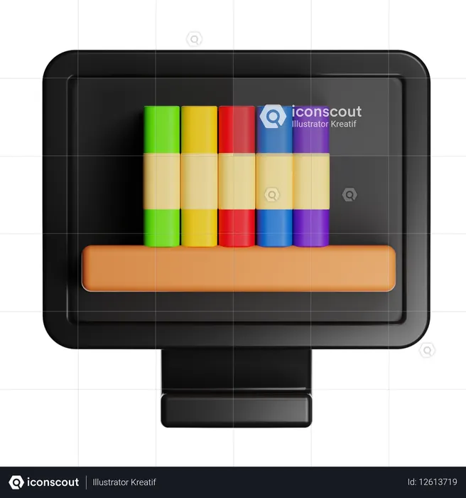 オンラインライブラリ  3D Icon