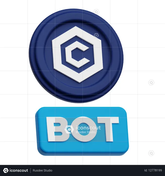クロノスボット  3D Icon
