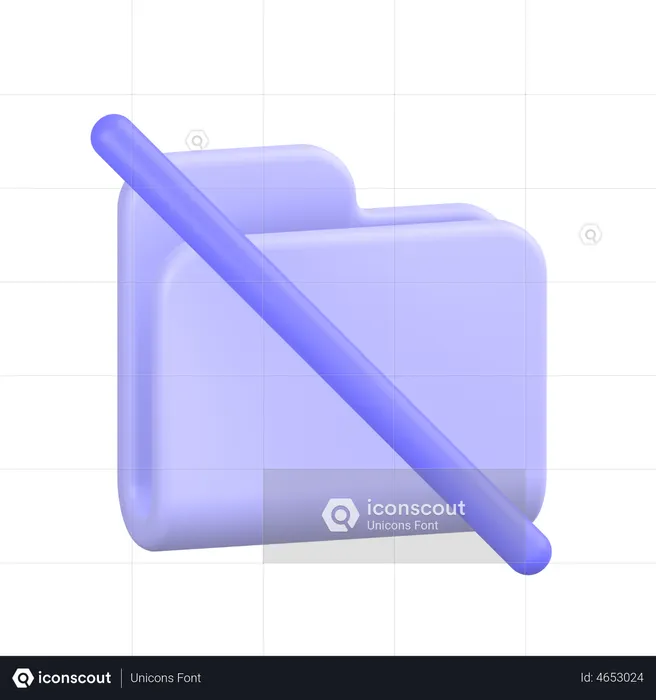 フォルダなし  3D Icon