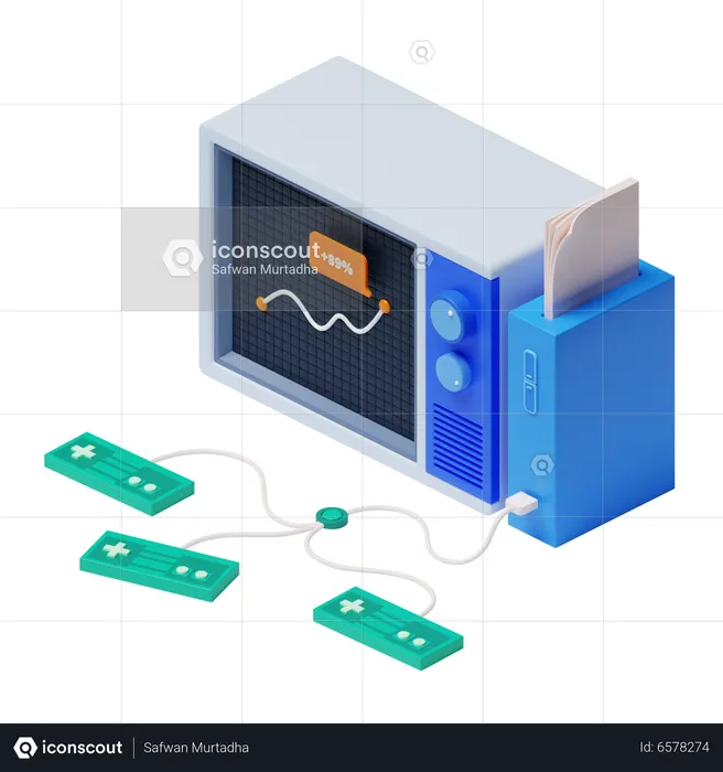 ビジネスコラボレーション  3D Icon