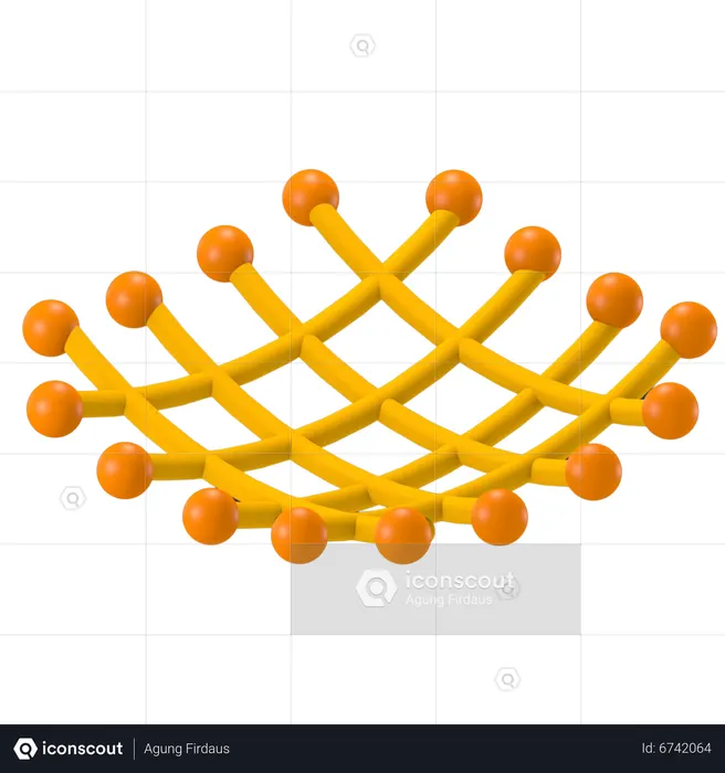 安全網  3D Icon