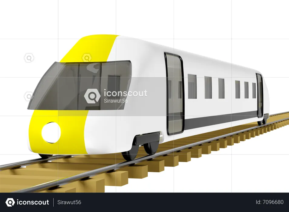 新幹線  3D Icon