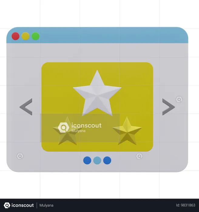カルーセル  3D Icon