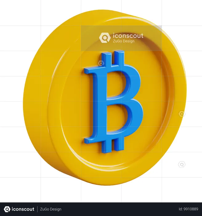 비트코인  3D Icon