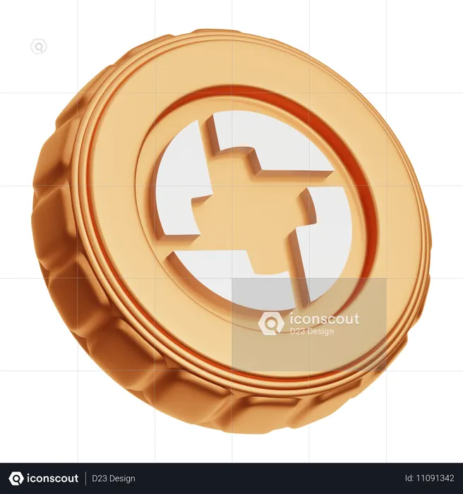 0x Protocol  3D Icon