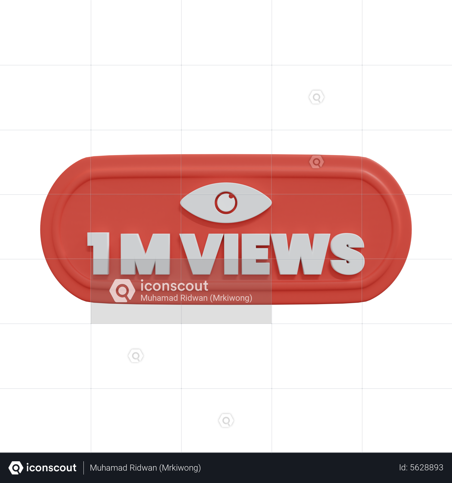 1 million views logo Vectors & Illustrations for Free Download | Freepik