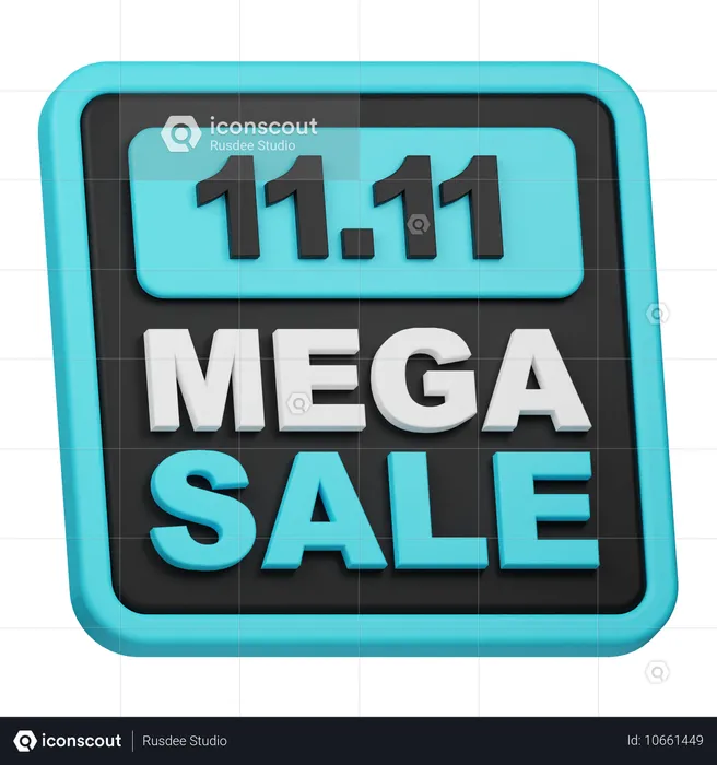 11 11 mega quartos  3D Icon