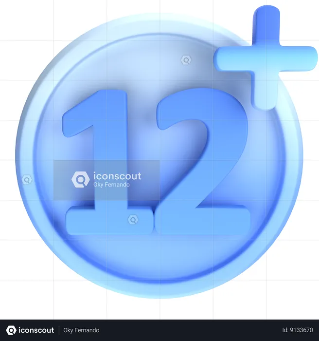 12 más  3D Icon