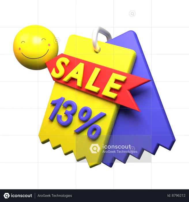 13% de réduction  3D Icon