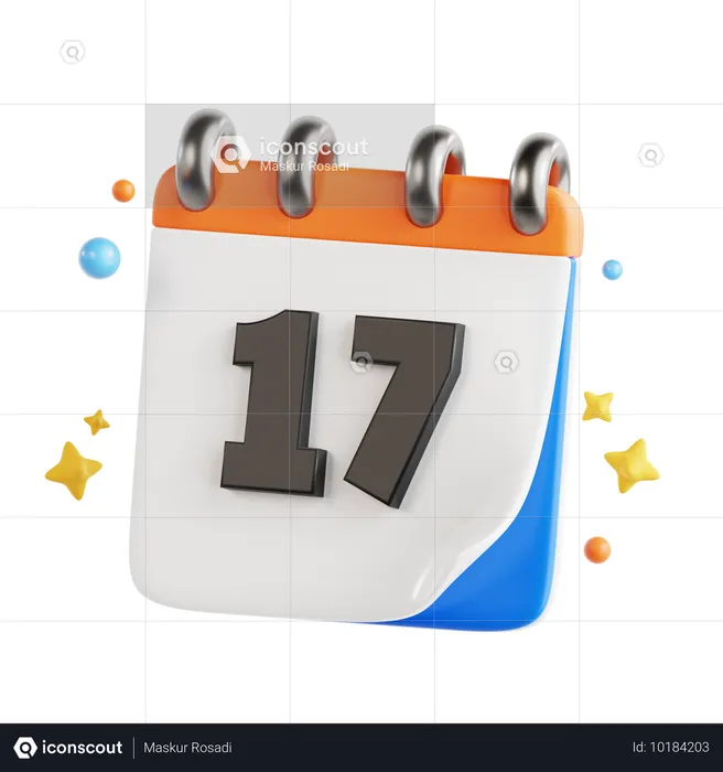 17 data  3D Icon