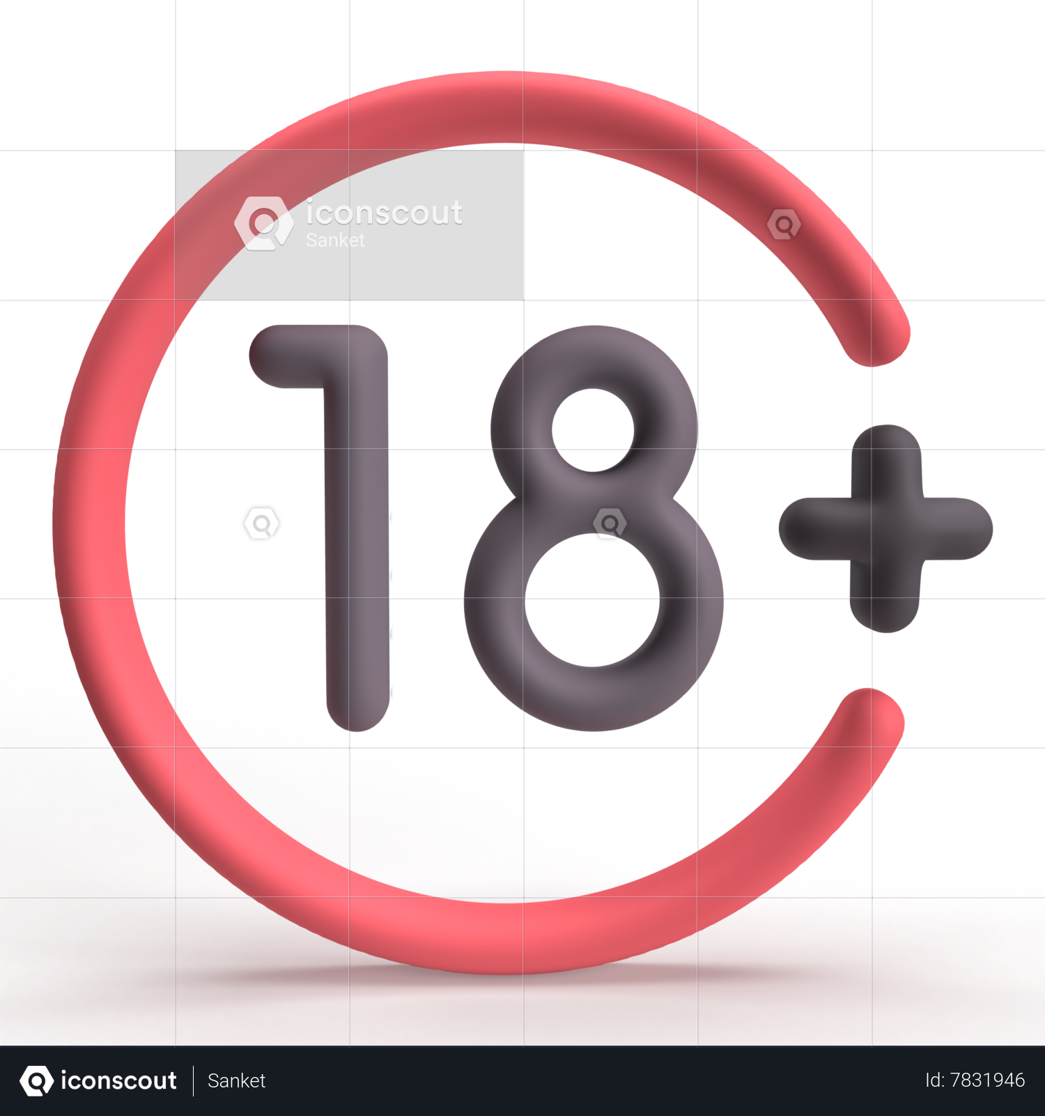 18 Plus Icon Vector Under Eighteen Years Prohibition Sign, Adults only for  Your Web Design, Logo, Infographic, UI. Illustration Stock Vector -  Illustration of cinema, restriction: 210761911