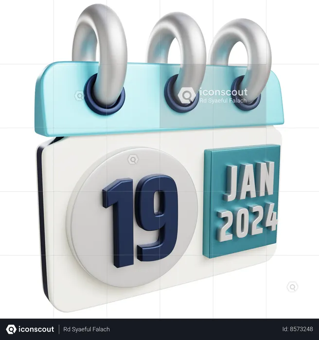 19 de enero de 2024  3D Icon