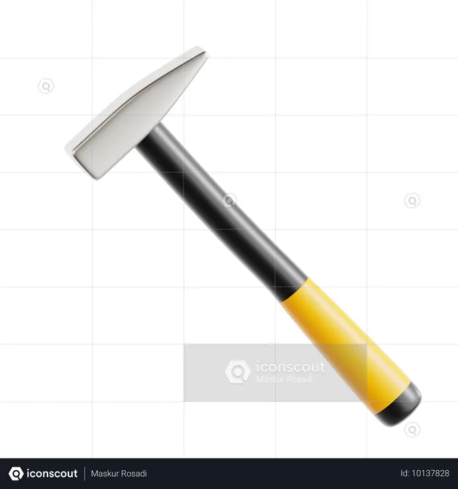 ハンマー2  3D Icon