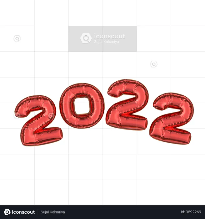 2022  3D Illustration