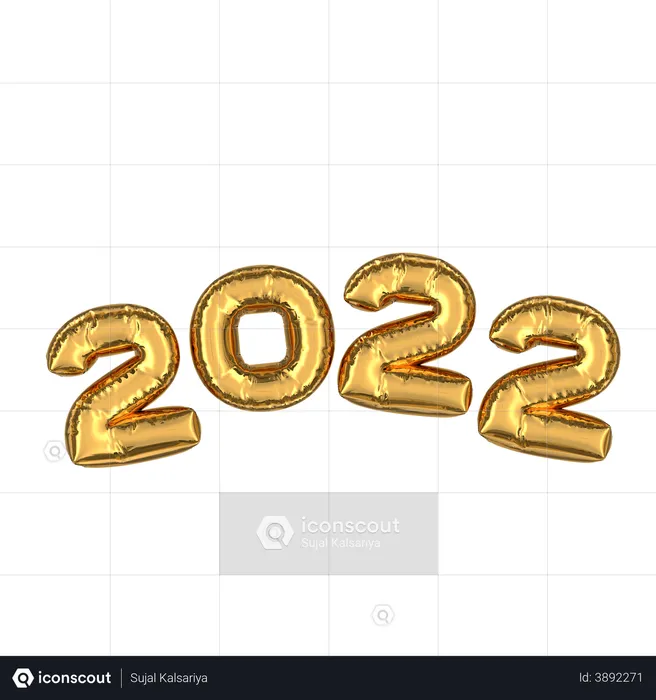 2022  3D Illustration