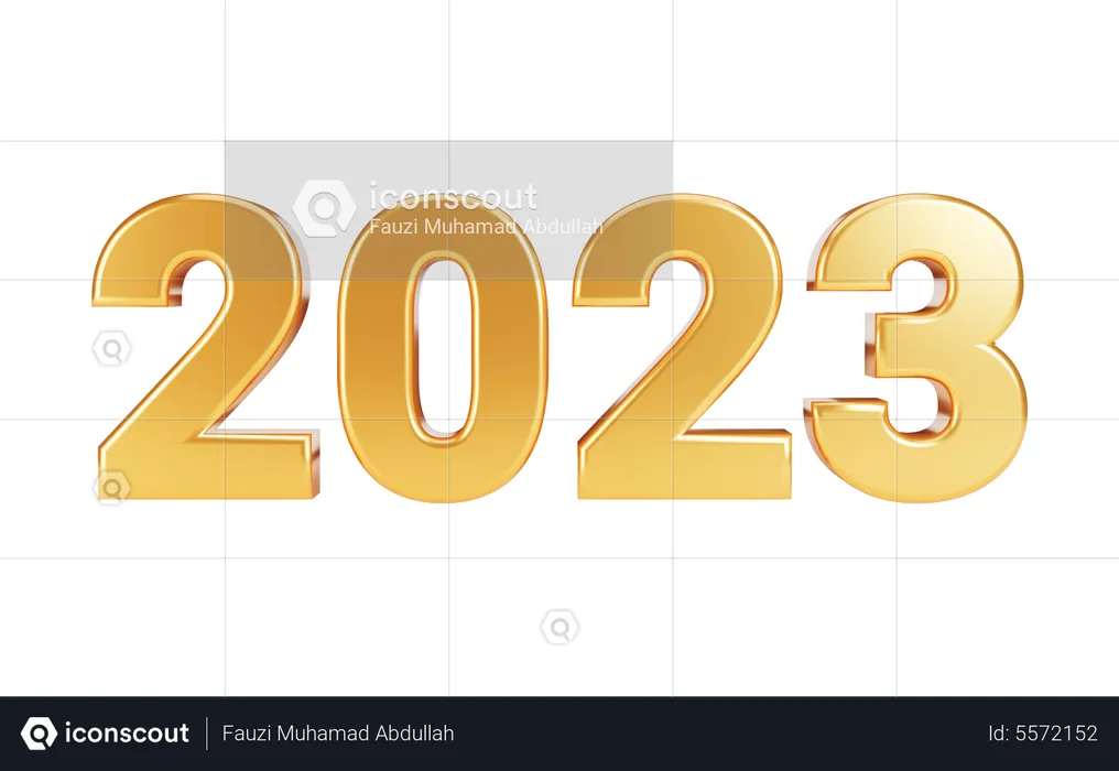 2023  3D Illustration