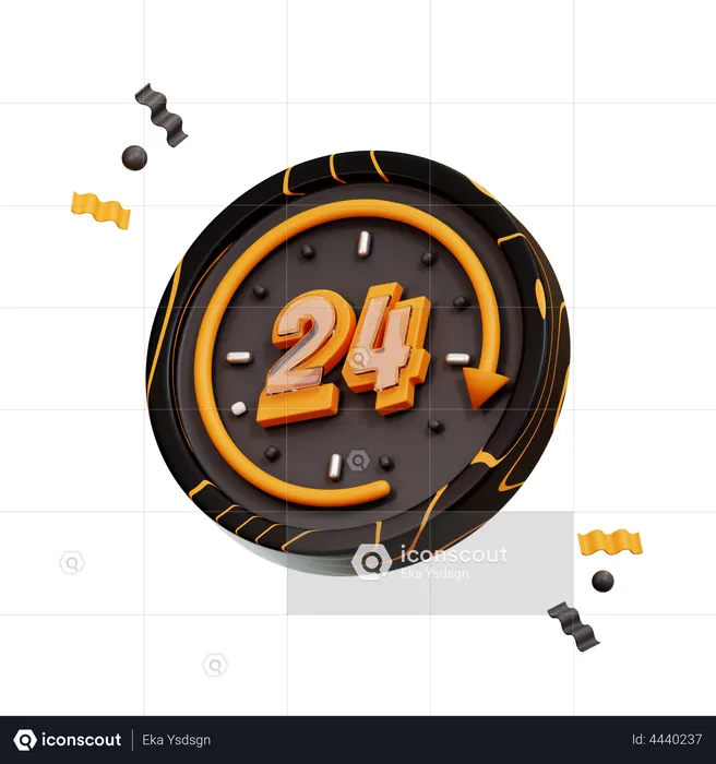 1,333 3D 24 Hours Illustrations - Free in PNG, BLEND, GLTF - IconScout