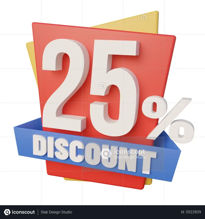 25 Speed 3D Icon download in PNG, OBJ or Blend format