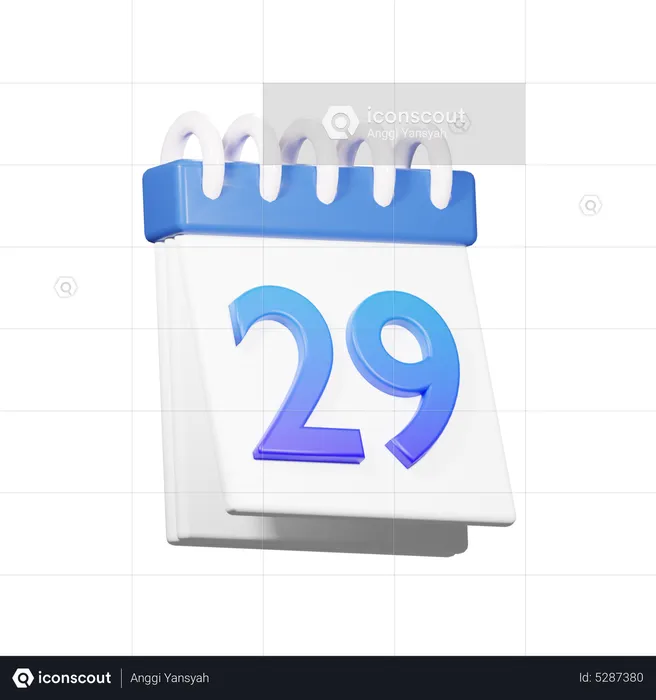 29 data  3D Icon