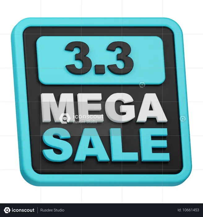 3 3 Megazimmer  3D Icon