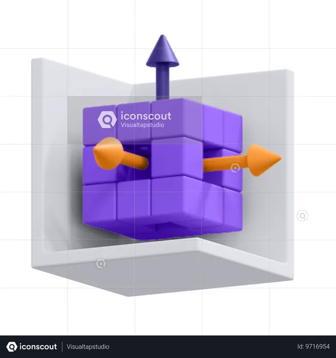 3 D Ansicht  3D Icon