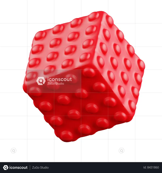 3 d cube  3D Icon