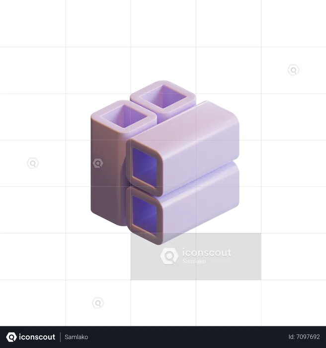 3 D Cube  3D Icon