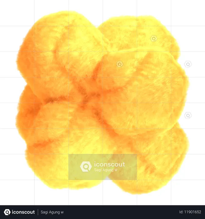 3 D Cube Shape  3D Icon