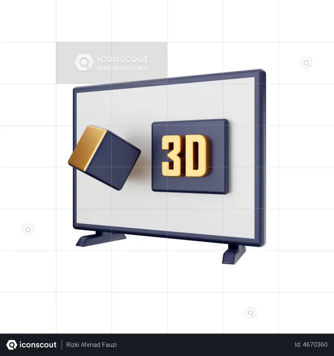 3 D Effect  3D Illustration