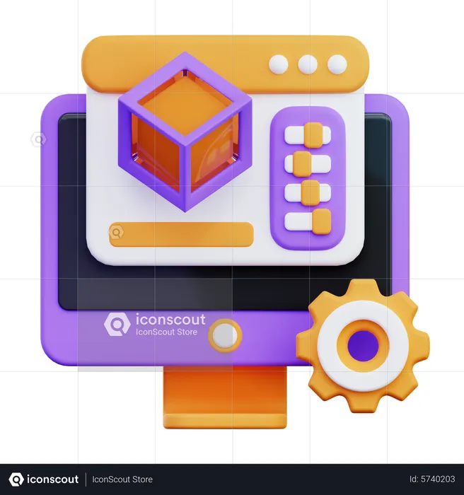 3D-Einstellung  3D Icon