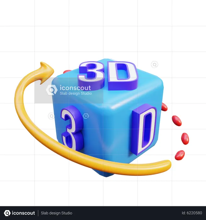 3 D Modeling  3D Icon