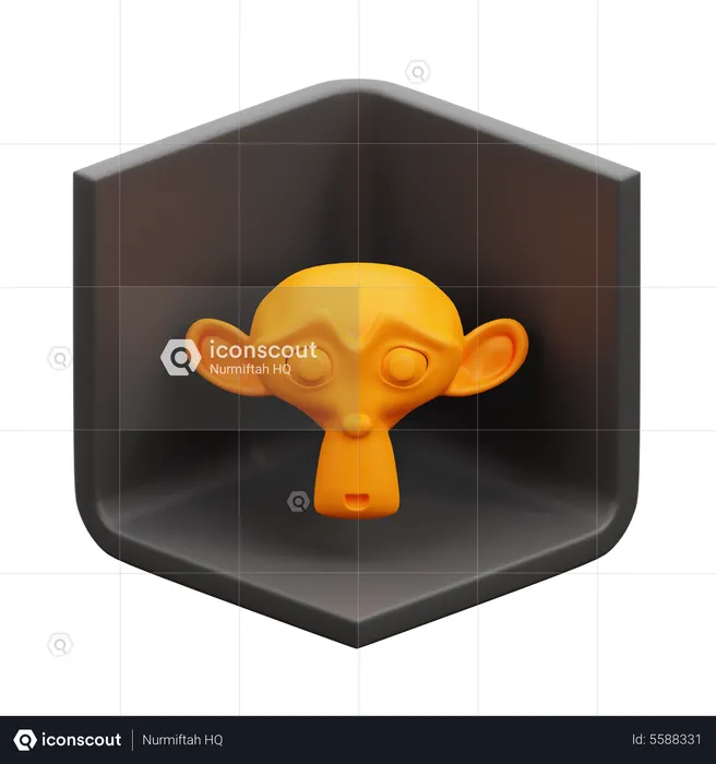 3 D Modeling  3D Icon