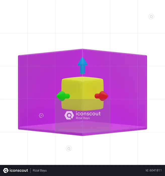 3D-Modellierung  3D Icon