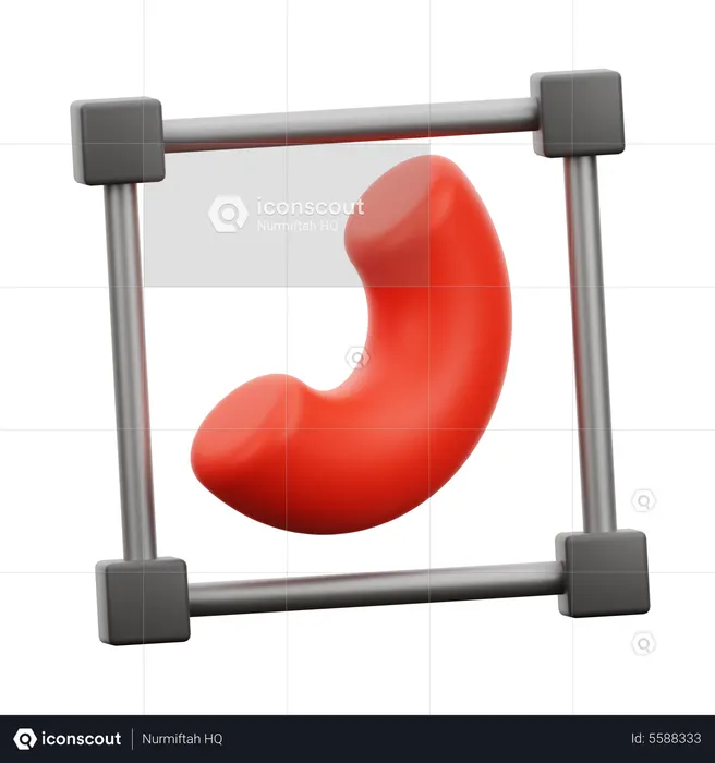 3 D Object  3D Icon