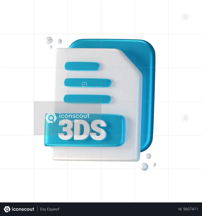 3 DS-Datei  3D Icon