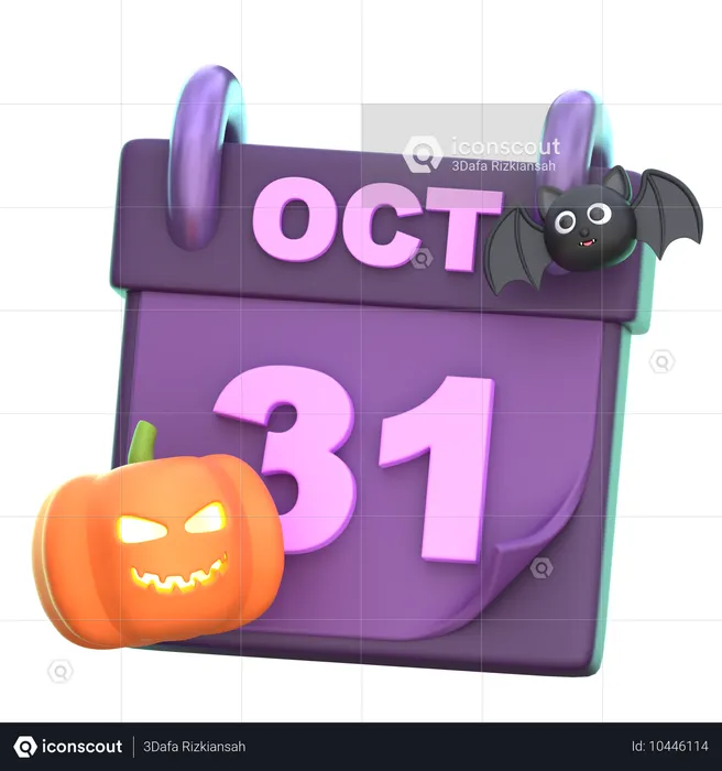 10月31日  3D Icon