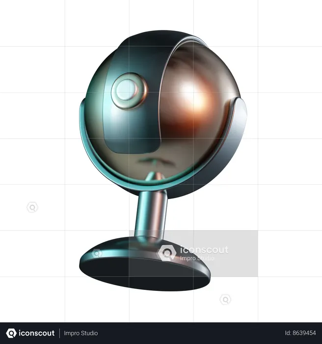 360 Camera  3D Icon