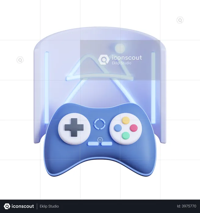 360 degree gaming  3D Icon