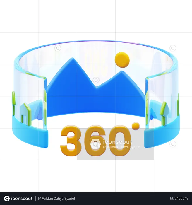 360 IMAGE  3D Icon