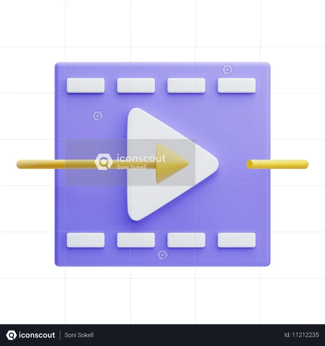360度ビデオ  3D Icon