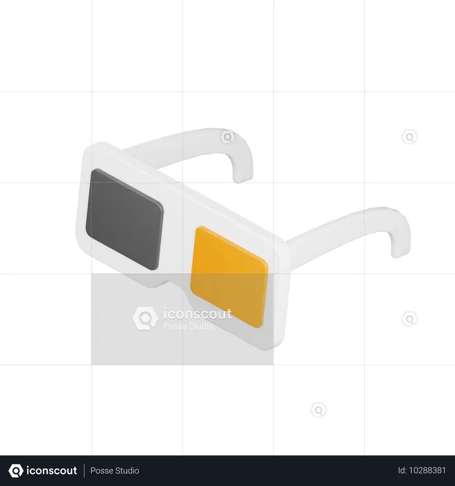 3D-Brille  3D Icon