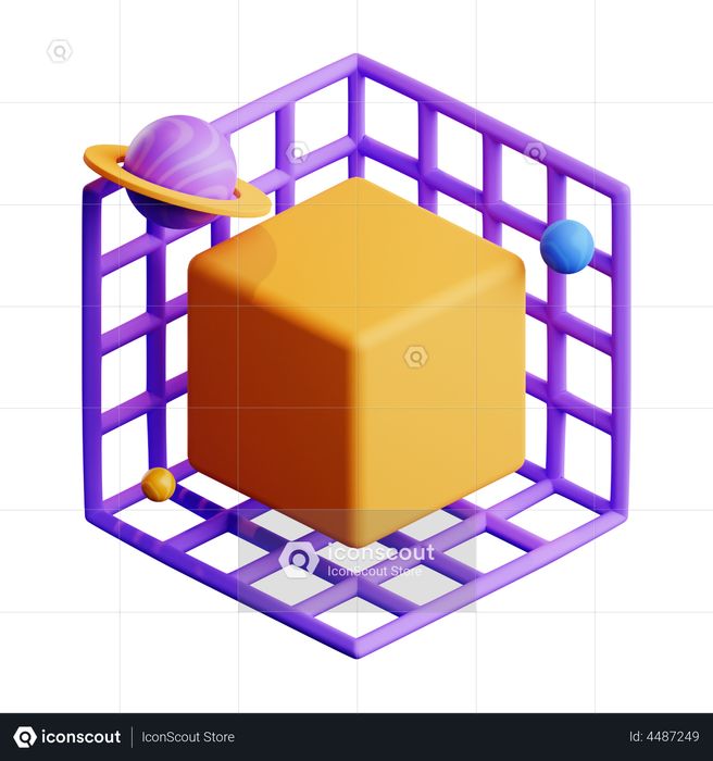 3d Cube 3D Illustration