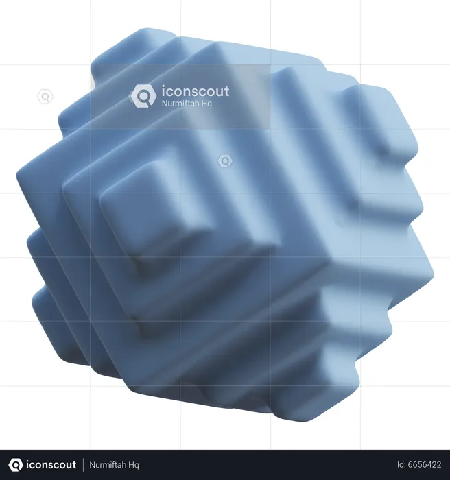 Cube 3D  3D Icon