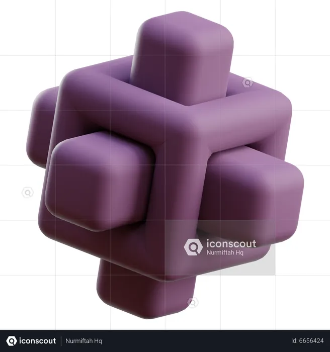 3d Cube  3D Icon