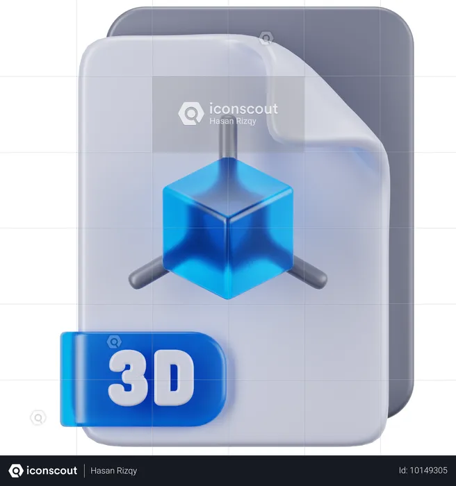 3Dファイル  3D Icon