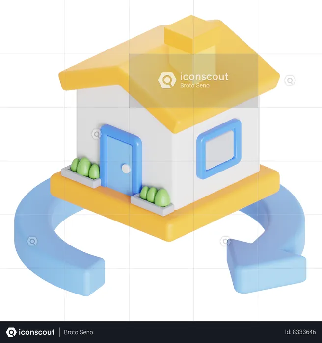 3D House turntables  3D Icon