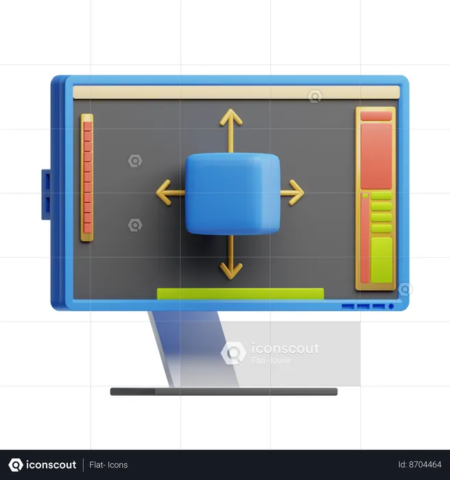 3D Model (Physical Model)  3D Icon